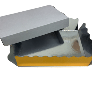 Caja Base Oro + Tapa Blanca (50 unidades)