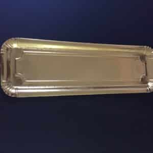 Bandejas Tronco Oro (100 unidades)