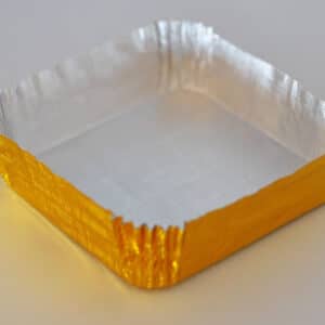 Cápsulas Aluminio Cuadradas 45 x 45 x 12.5 mm (500 unidades)