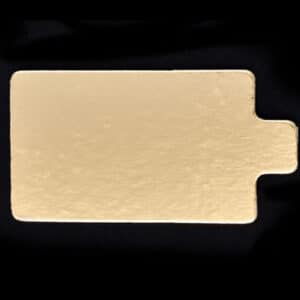 Figuras Rectángulo Mini Oro/Plata 8 x 6 cm (100 unidades)