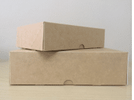 Caja para pastas Kraft 1'5 Kg 27x17+7cm (25 unidades)