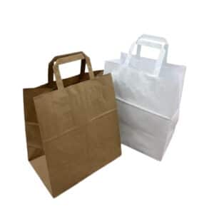 Bolsas de base ancha con asa