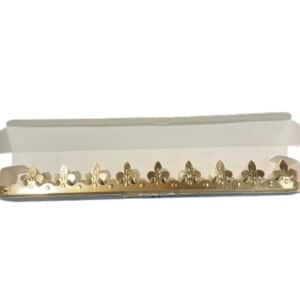 Corona dorada para roscón de reyes  (100 unidades)